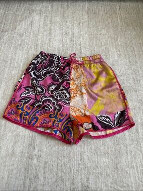 Zara Patchwork Pink Floral Women’s Shorts